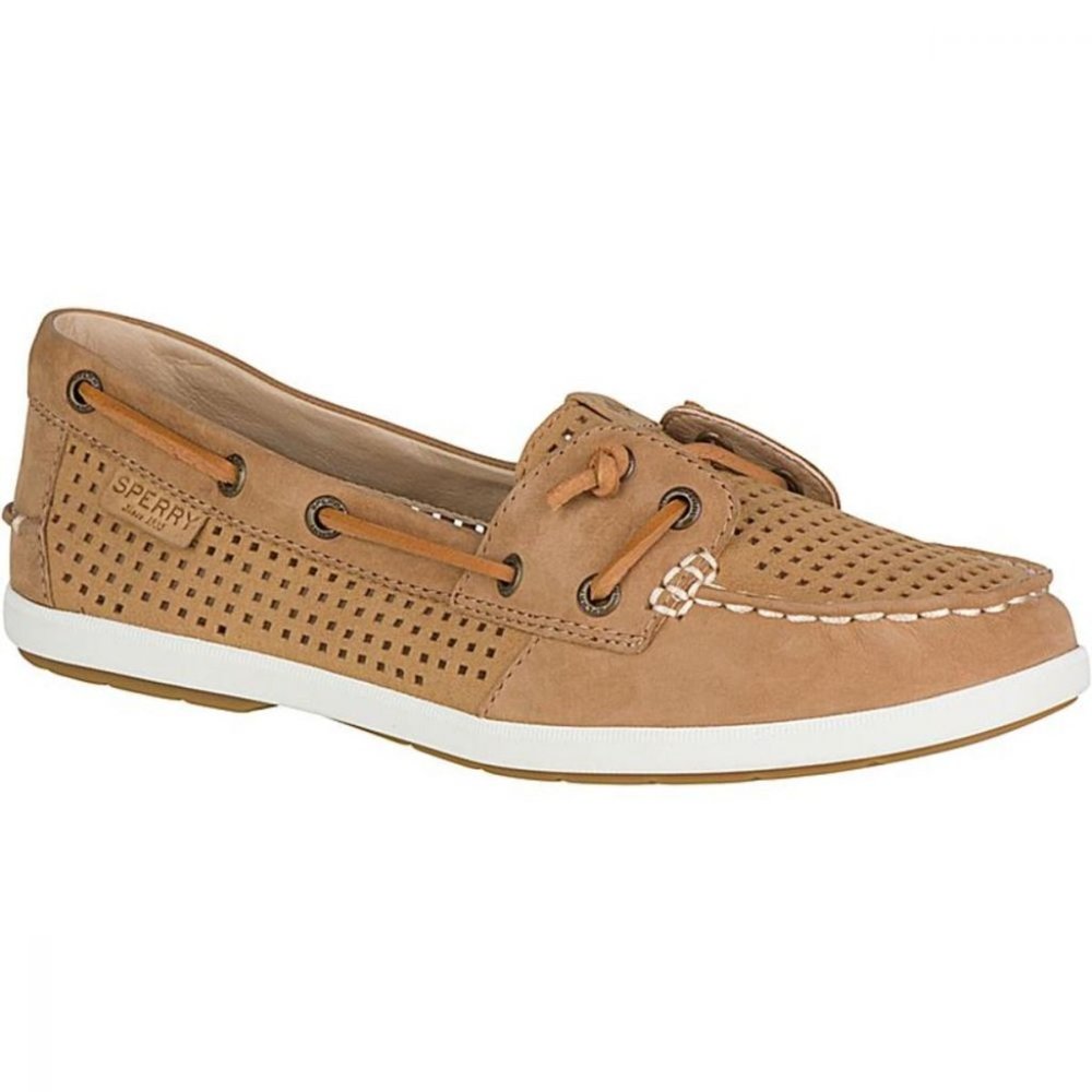 Sperry Women's Coil Ivy Perforated Boat Shoe